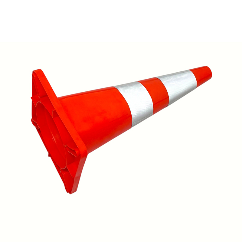 Con de siguranță în trafic din PVC de înaltă elasticitate cu bază de cauciuc ponderată opțională pentru controlul rutier în orice vreme și izolarea pericolelor