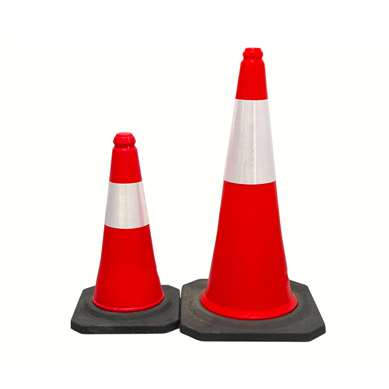Con reflectorizant de siguranță în trafic de 50/75/100 cm PE de înaltă vizibilitate pentru managementul drumurilor