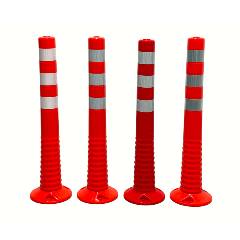 Stâlp de delimitare ultra-flexibil din TPU rezistent la rupere, cu performanță superioară de rebound la 360° Stâlp de delimitare ultra-flexibil din TPU rezistent la rupere, cu performanță superioară de rebound la 360°