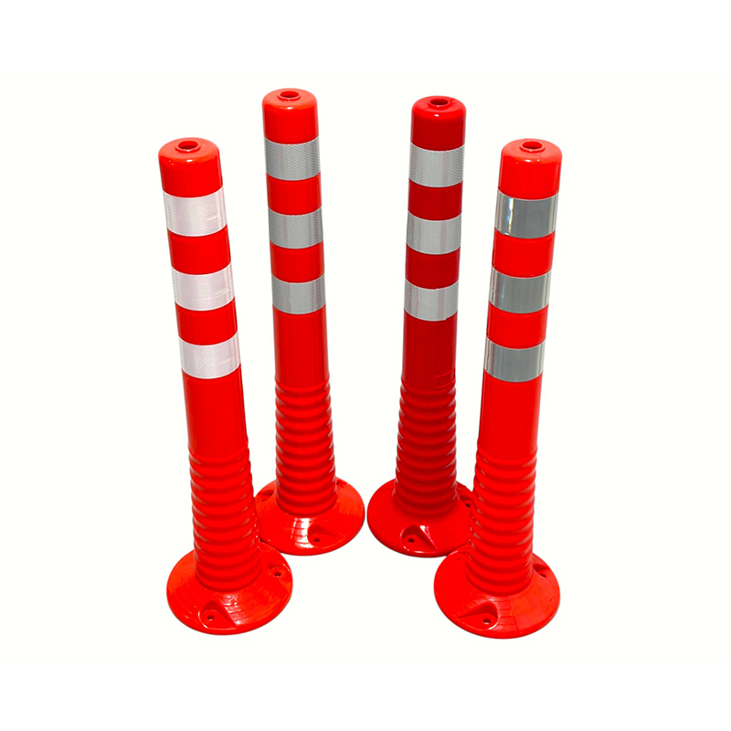 Stâlp de delimitare ultra-flexibil din TPU rezistent la rupere, cu performanță superioară de rebound la 360° Stâlp de delimitare ultra-flexibil din TPU rezistent la rupere, cu performanță superioară de rebound la 360°
