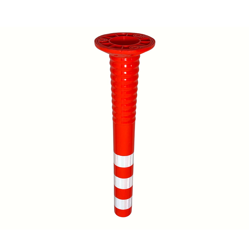 Stâlp de delimitare ultra-flexibil din TPU rezistent la rupere, cu performanță superioară de rebound la 360° Stâlp de delimitare ultra-flexibil din TPU rezistent la rupere, cu performanță superioară de rebound la 360°
