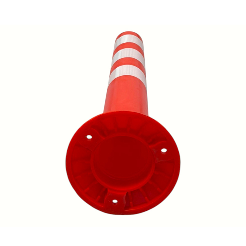 Îndoire în toate direcțiile la 360°, fără rupere, stâlp de delimitare flexibil EVA cu elasticitate ridicată