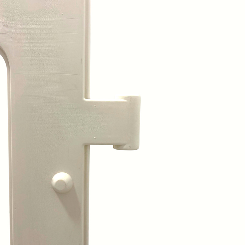 Balustradă pietonală de blocare integrată turnată prin suflare de tip suport rotativ pentru sarcini grele