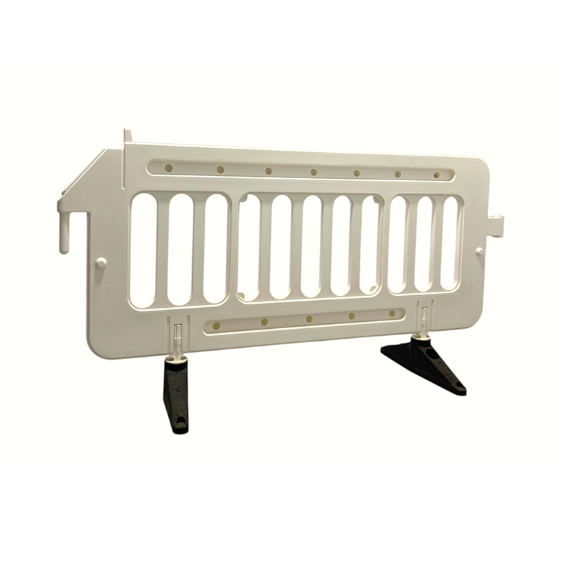 Balustradă pietonală de blocare integrată turnată prin suflare de tip suport rotativ pentru sarcini grele
