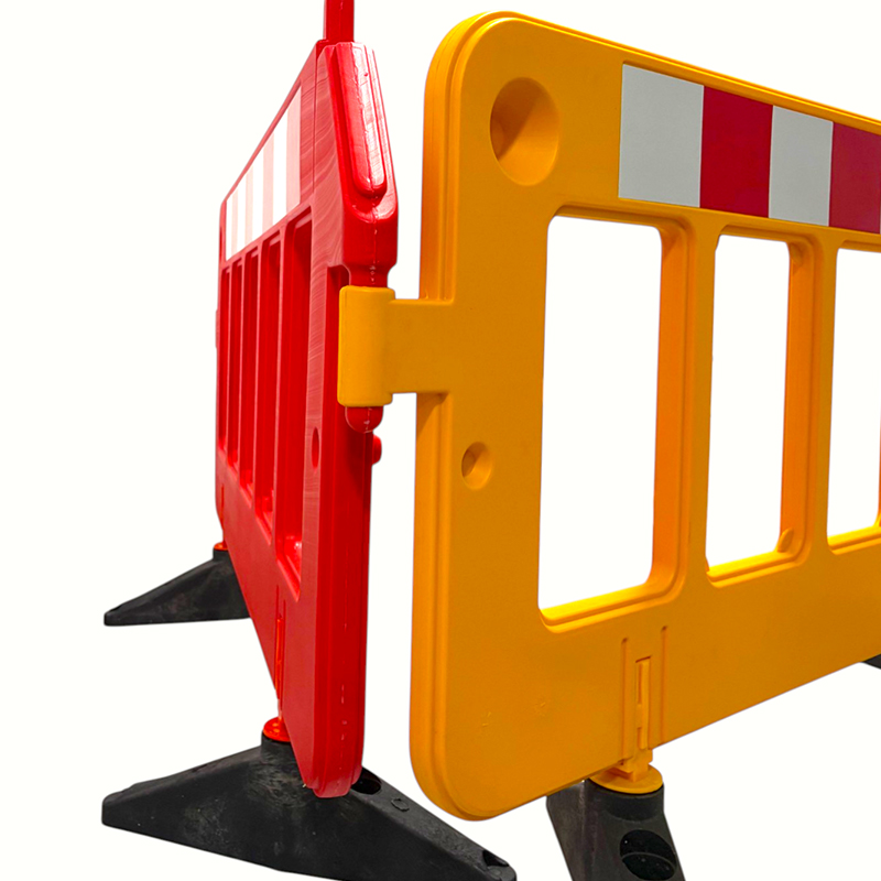 Balustradă pietonală de blocare integrată turnată prin suflare de tip suport rotativ pentru sarcini grele
