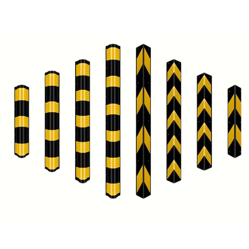 Protectoare pentru colțuri industriale, reflectorizante, cu design în unghi drept de 90 de grade