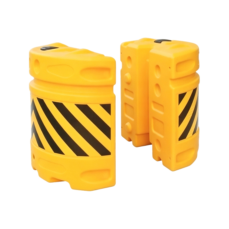 Combinație modulară HDPE Trafic Anti-impact Butoi cu folii reflectorizante