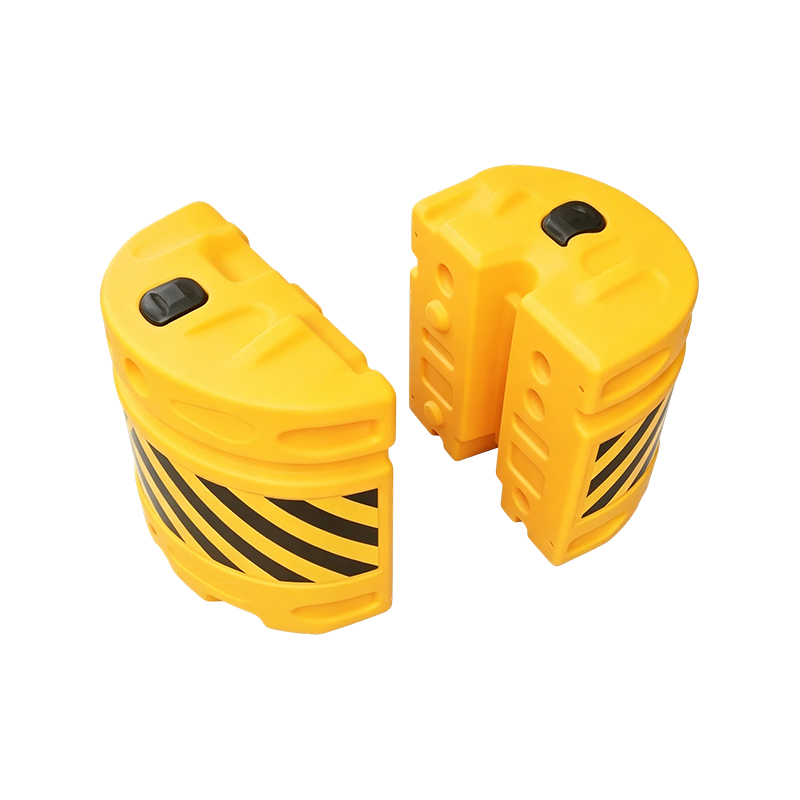 Combinație modulară HDPE Trafic Anti-impact Butoi cu folii reflectorizante