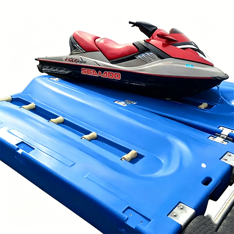 Dock modular HDPE pentru teleschiul cu jet ski