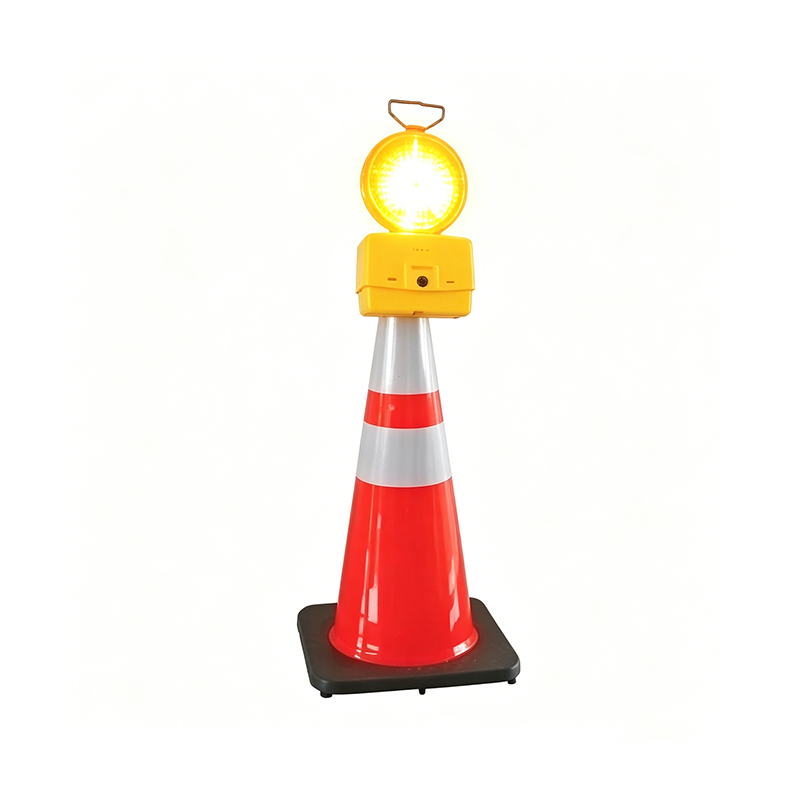 Lampă de avertizare cu LED-uri pentru baricade de trafic