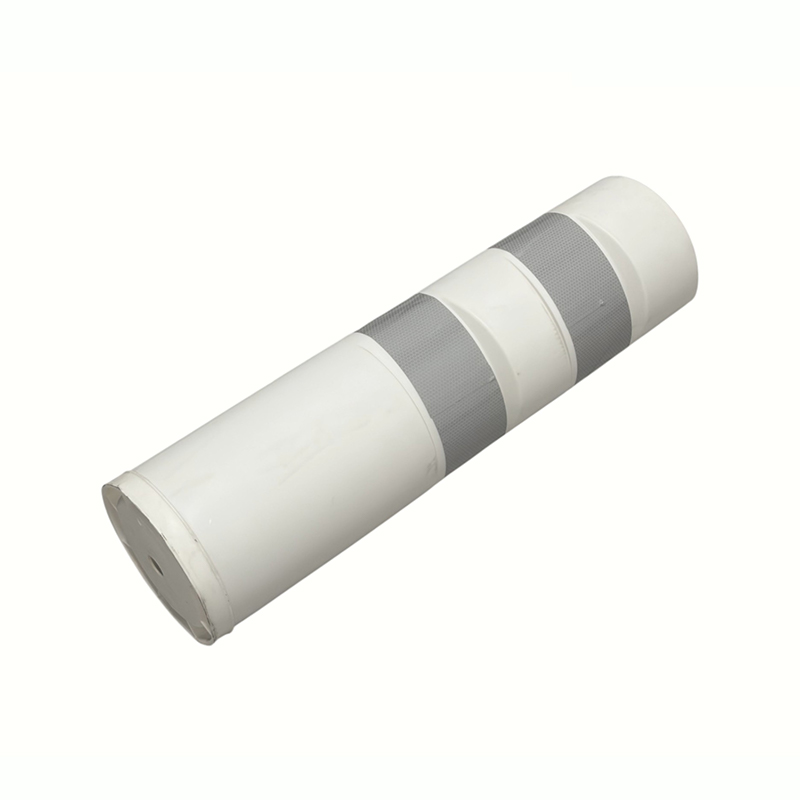 Stâlp de avertizare de siguranță din plastic cu benzi reflectorizante