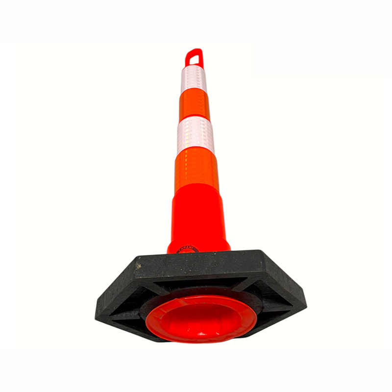 Stâlp de avertizare de trafic de rezistență cu mâner superior
