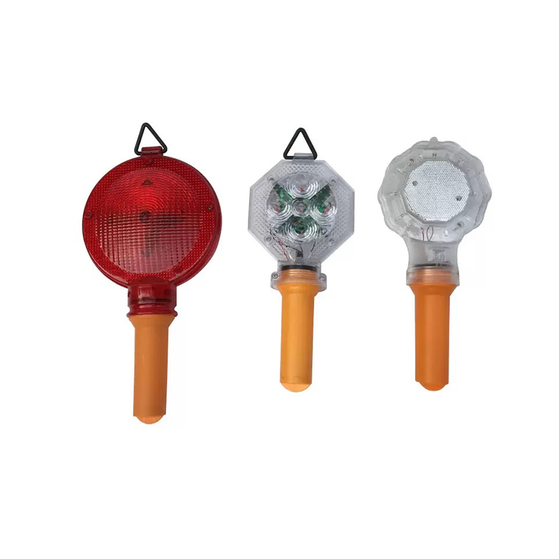 Lumini de avertizare de baricade de trafic compact cu LED