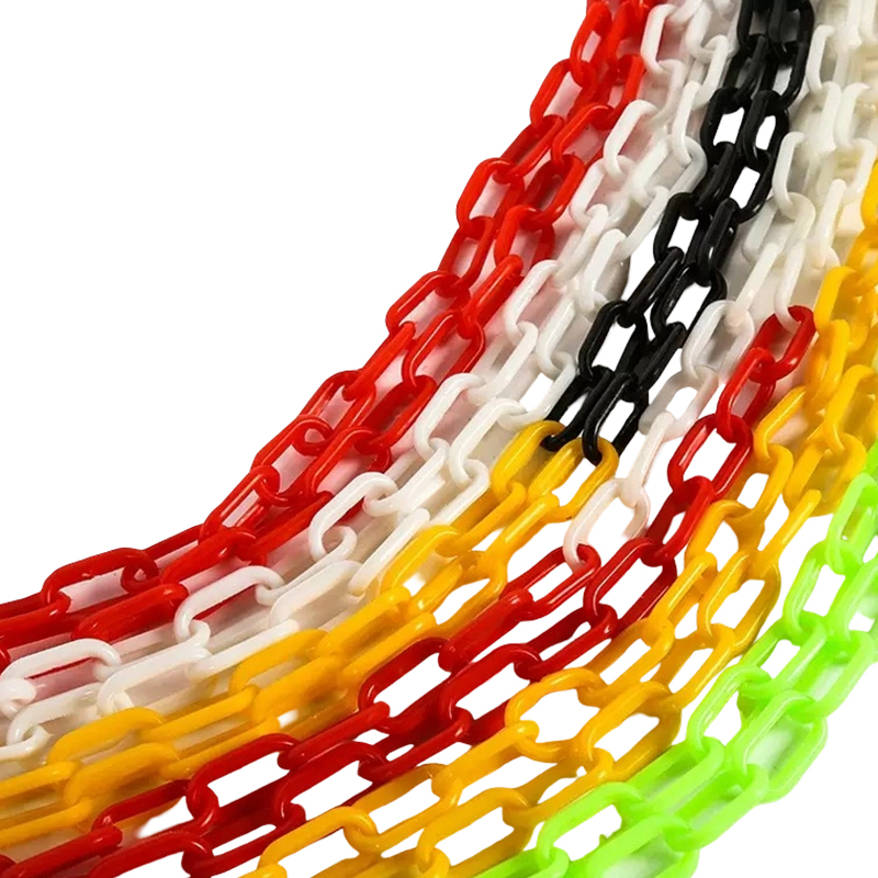 Lanț de barieră de siguranță din plastic de înaltă rezistență