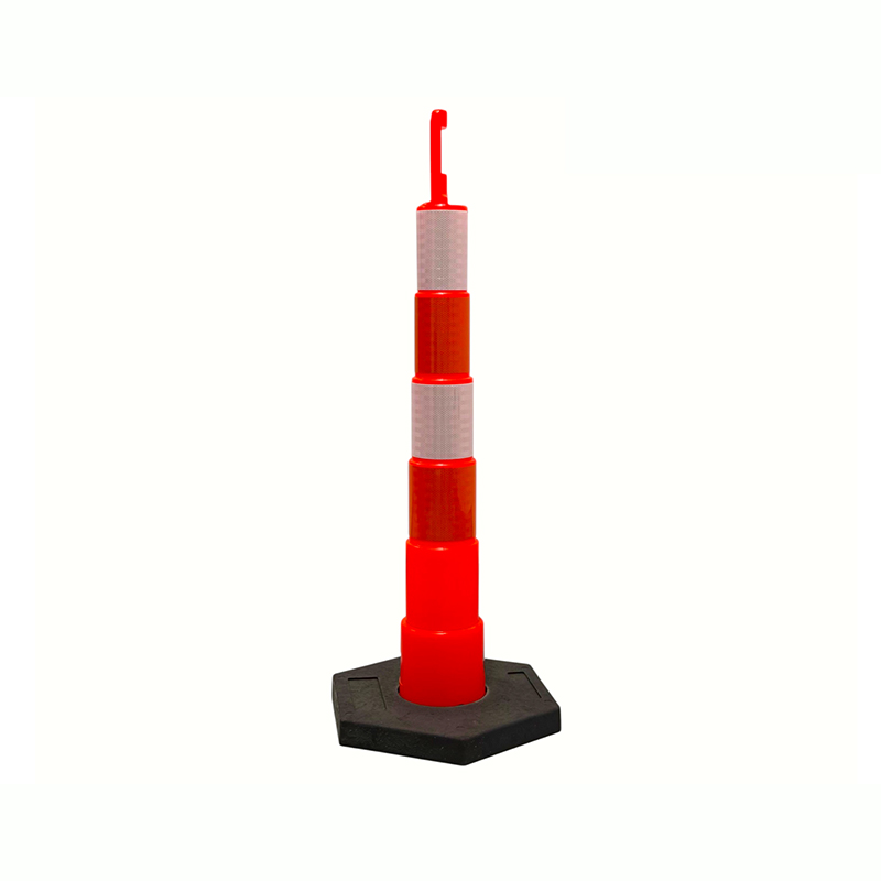 Stâlp de avertizare de trafic de rezistență cu mâner superior
