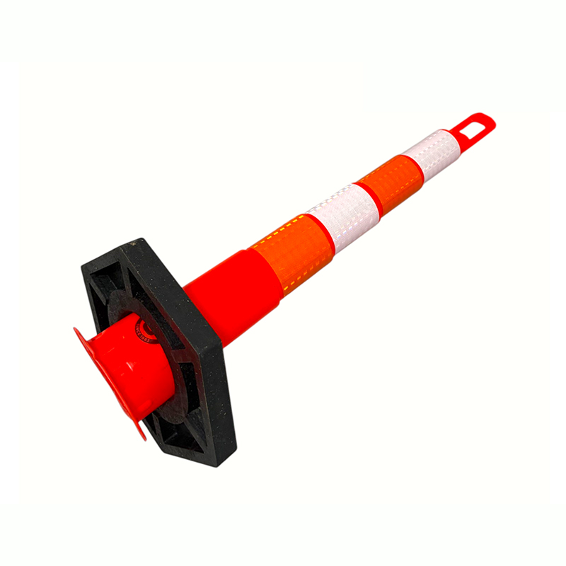 Stâlp de avertizare de trafic de rezistență cu mâner superior