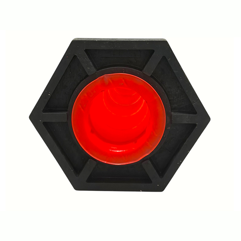 Stâlp de avertizare de trafic de rezistență cu mâner superior