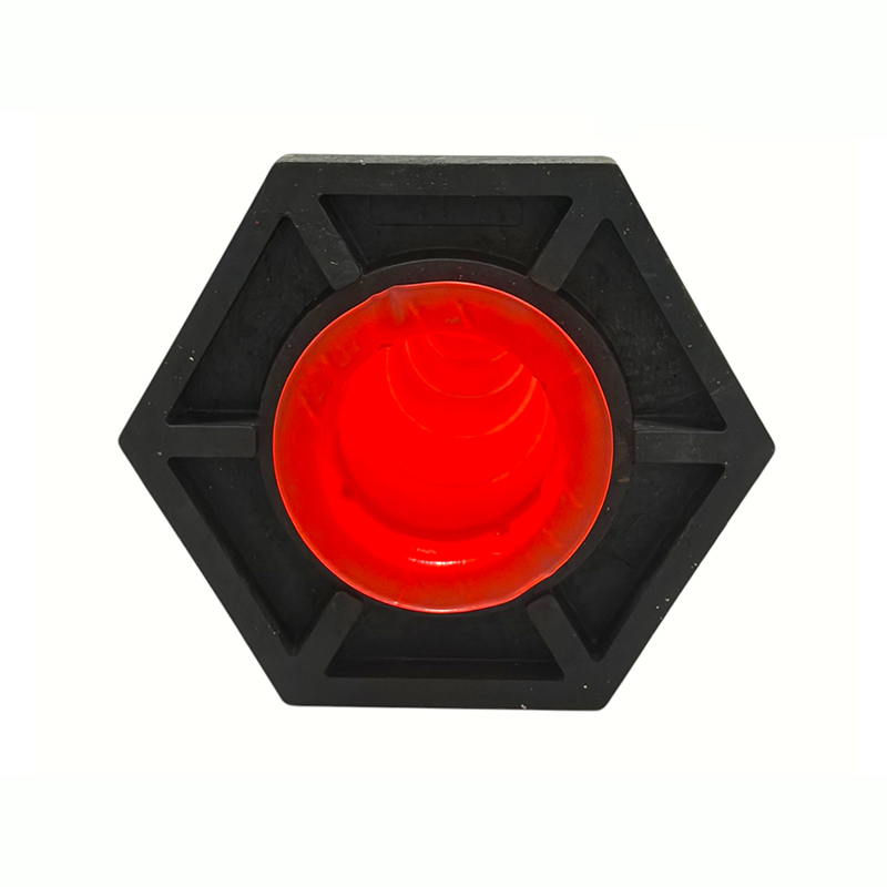 Stâlp de avertizare de trafic de rezistență cu mâner superior