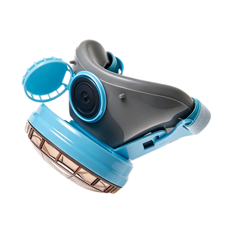 Respirator din silicon de calitate alimentară fără alimentare cu purificare a aerului