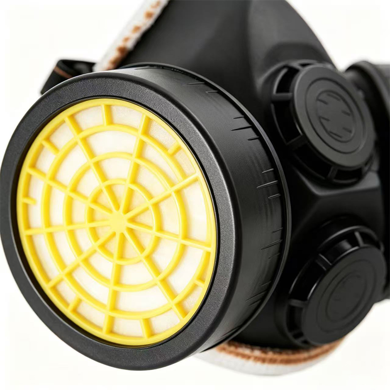 Respirator TPR fără alimentare cu filtru dublu cu purificare a aerului