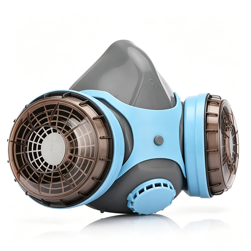 Respirator din silicon de calitate alimentară fără alimentare cu purificare a aerului