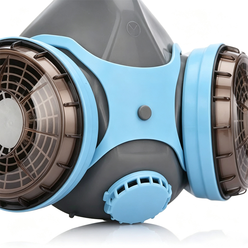 Respirator din silicon de calitate alimentară fără alimentare cu purificare a aerului