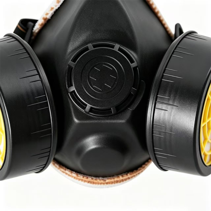 Respirator TPR fără alimentare cu filtru dublu cu purificare a aerului