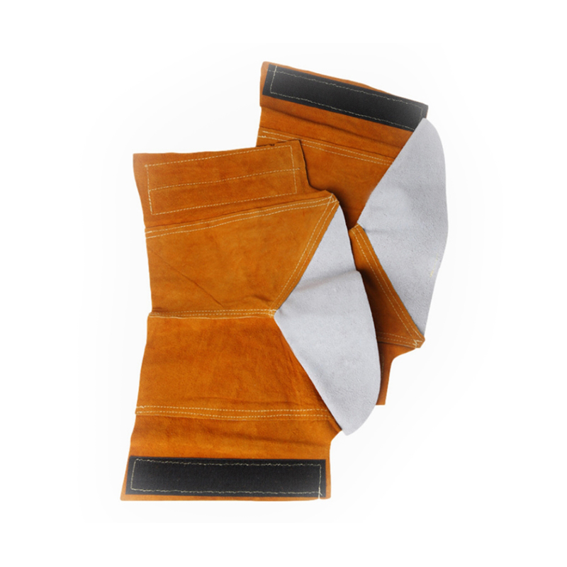 Capac pentru picior din piele de vaca despicat cu cusut Kevlar