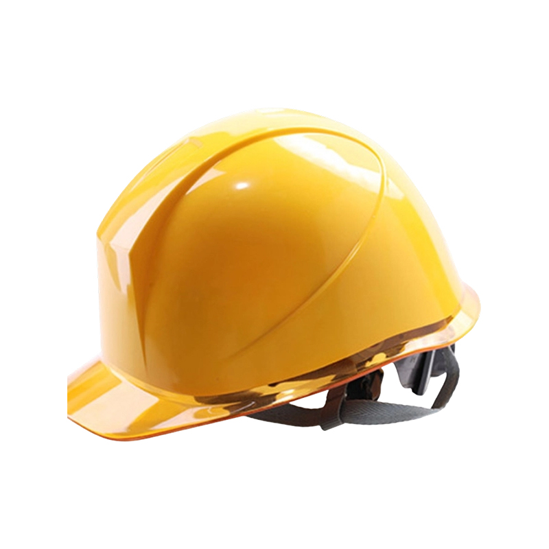 Casca de protectie industriala bicolora cu bor transparent