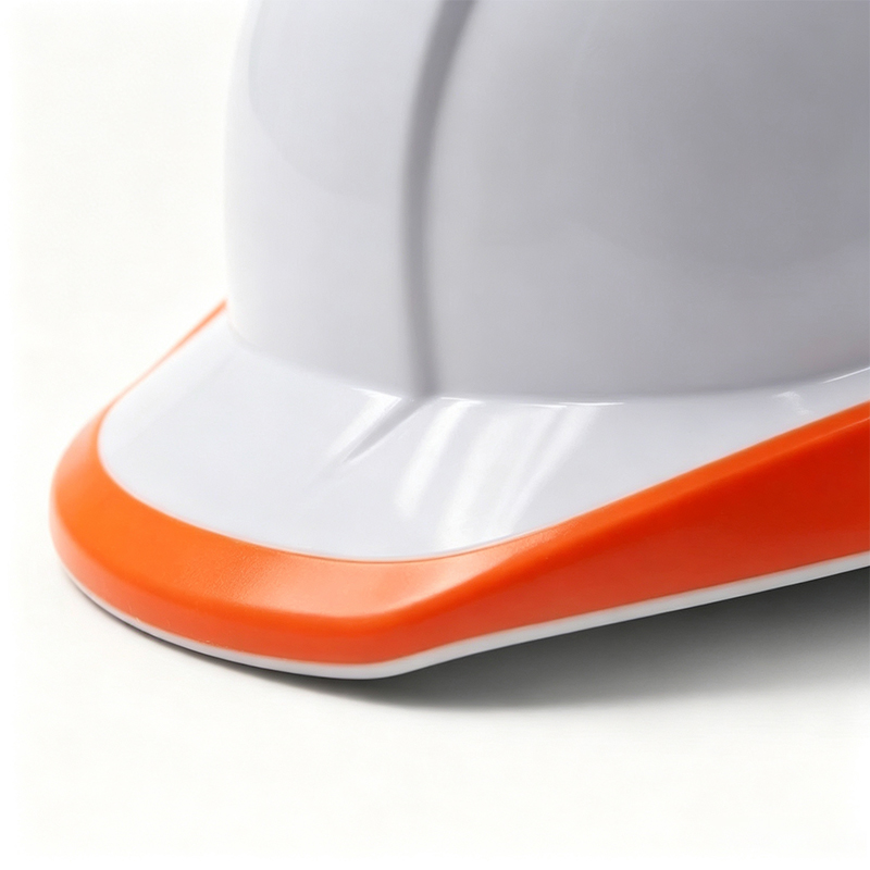Cască de siguranță industrială fluorescentă de înaltă vizibilitate