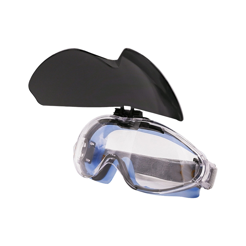Ochelari de protecție cu lentile duble, flip-up, anti-aburire