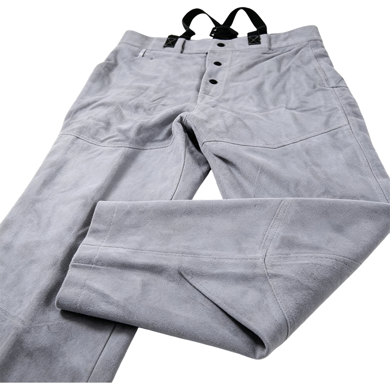 Pantaloni de sudat din piele naturală de vaca