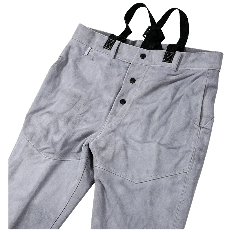 Pantaloni de sudat din piele naturală de vaca