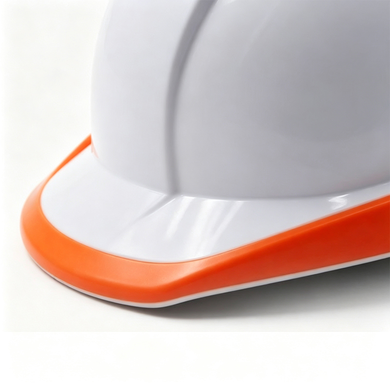 Cască de siguranță industrială fluorescentă de înaltă vizibilitate