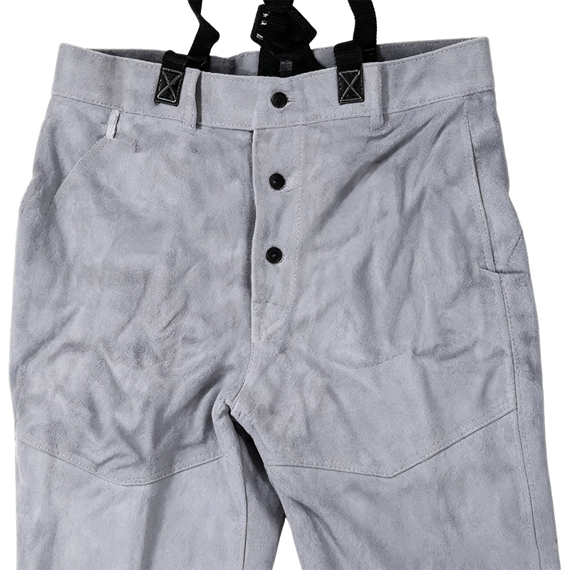 Pantaloni de sudat din piele naturală de vaca