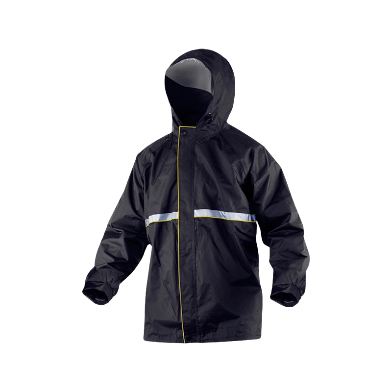 Pelernă de ploaie cu două straturi reflectorizante din PVC Pelernă de ploaie cu două straturi reflectorizante din PVC